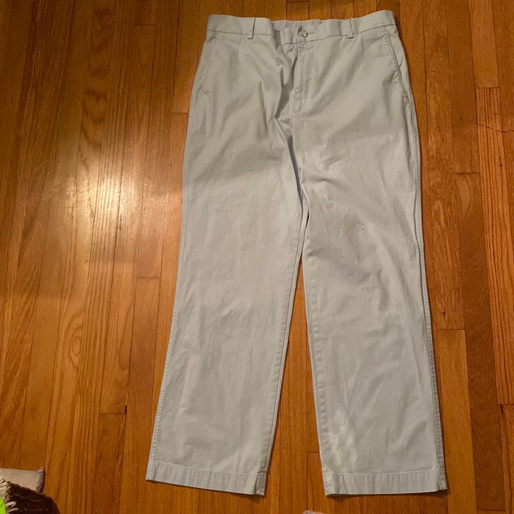 Light Blue Oxford Golf Stretch Pants W:34 L:30